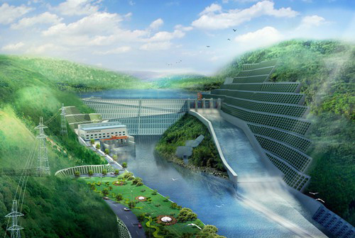 大兴老挝南塔河1号水电站项目